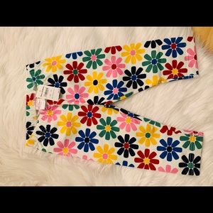 Flower pants. Brand new Hanna Andersson 4T